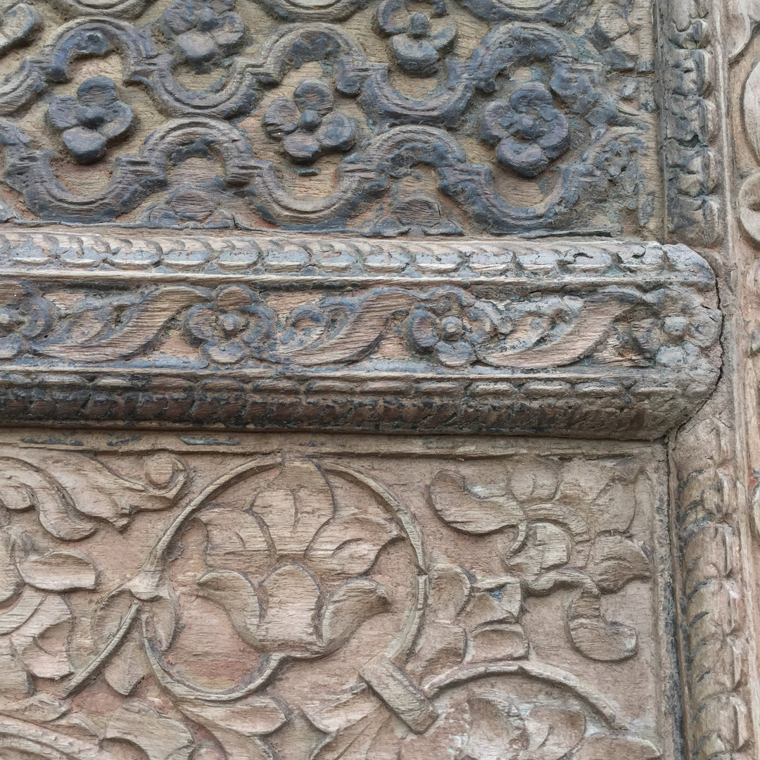 Teakwood Arch from Punjab - 19thC | Indigo Oriental Antiques