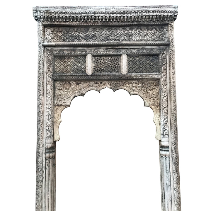 Teakwood Arch from Punjab - 19thC | Indigo Oriental Antiques