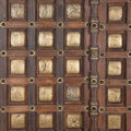 Rosewood & Brass Doors from Ajmer - 19thC