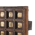 Rosewood & Brass Doors from Ajmer - 19thC