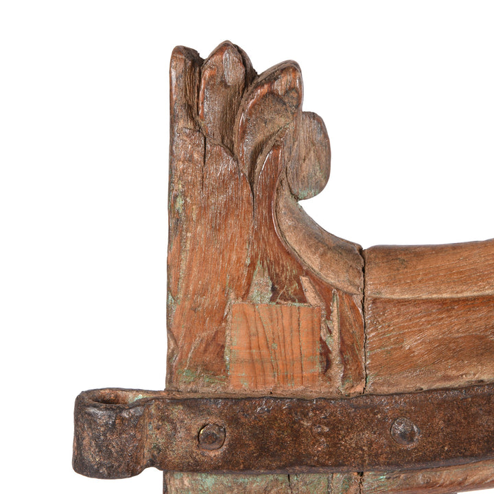 Indian Teak Dog Gates From Gujarat - 19th Century | Indigo Oriental Antiques