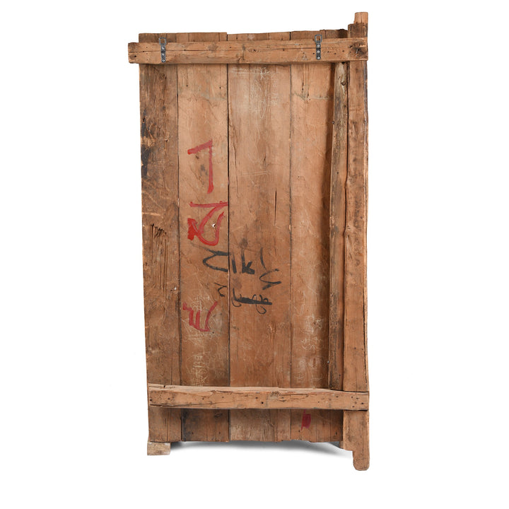 Tibetan Dragon Door panel With Original Paint | Indigo Antiques