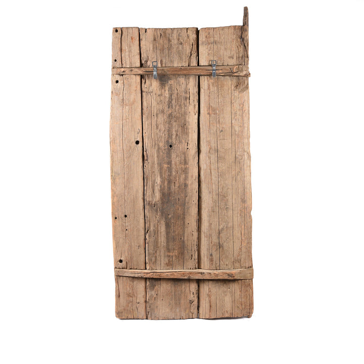 Tibetan Painted Door With Original Paint 75 - 100 Yrs Old | Indigo Antiques