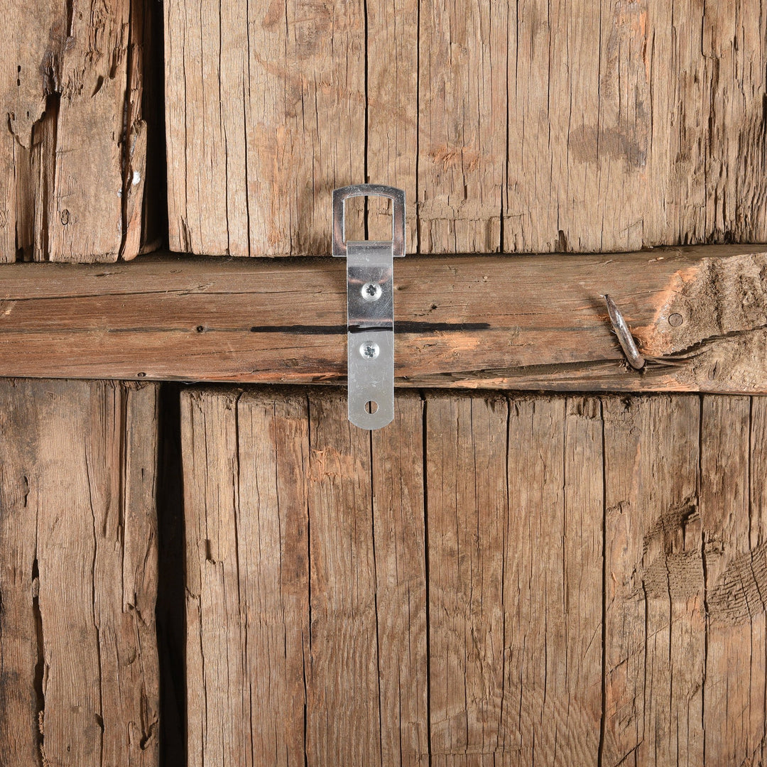 Tibetan Painted Door With Original Paint 75 - 100 Yrs Old | Indigo Antiques