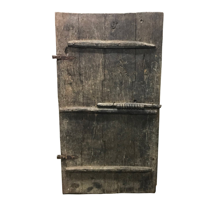 Tribal Elephant Window Shutter From Maharastra - 19thC