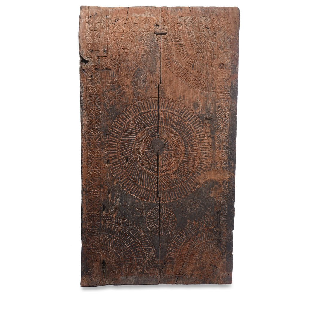 Wall Art Tribal Window Shutter From Orissa - 19thC | Indigo Oriental Antiques