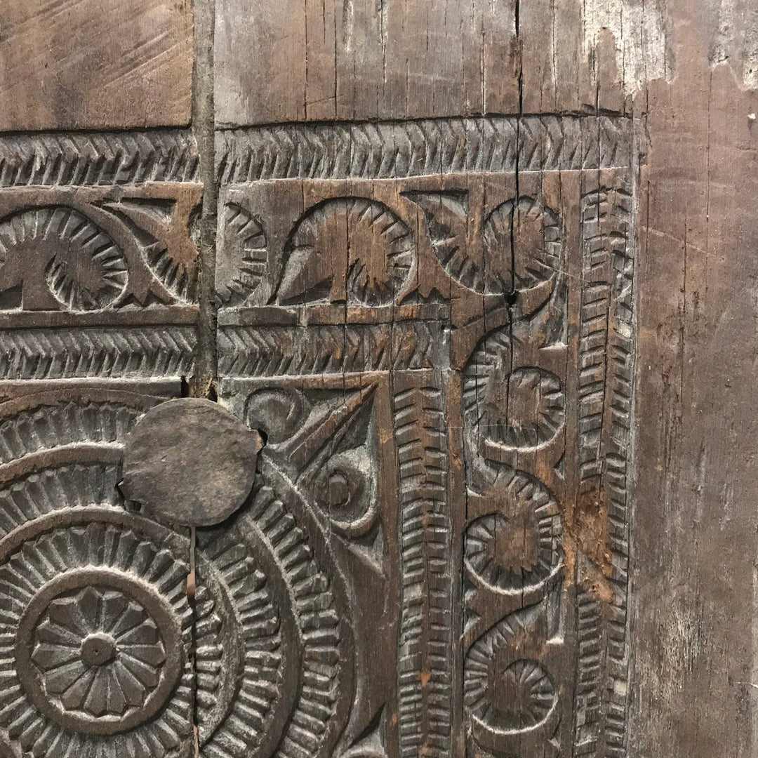 Tribal Window Shutter From Orissa - 19thC | Indigo Oriental Antiques