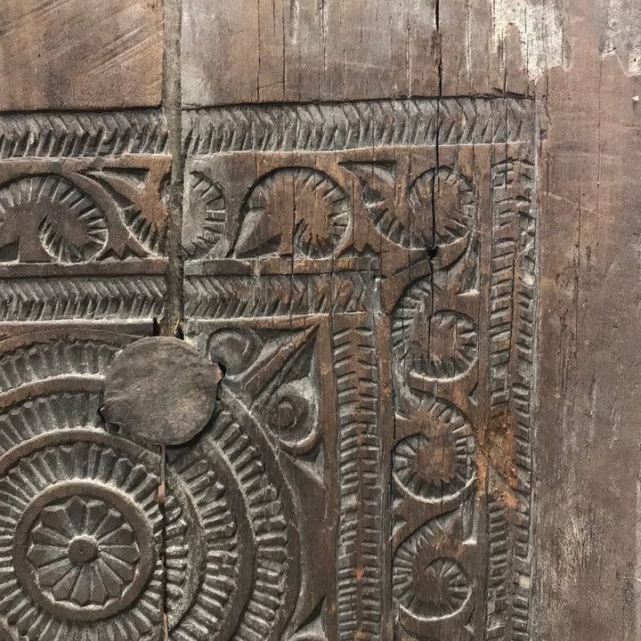 Tribal Window Shutter From Orissa - 19thC | Indigo Oriental Antiques