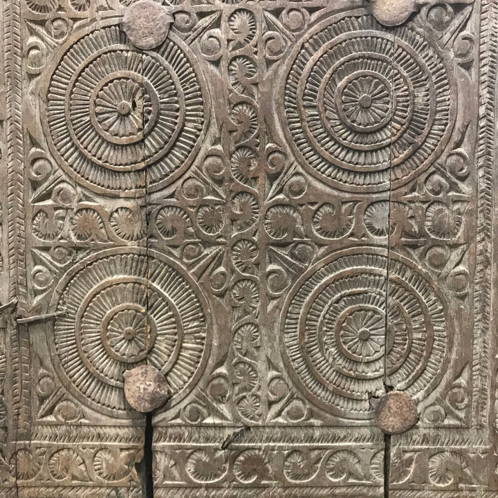 Tribal Window Shutter From Orissa - 19thC | Indigo Oriental Antiques