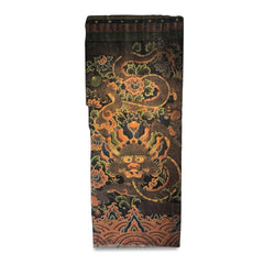 Vintage Tibetan Door With Dragon Painting - Ca 1930 Vintage Tibetan Door With Dragon Painting - Ca 1930