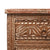 Bedside Cabinet Made From Reclaimed Carved Teak | Indigo Antiques