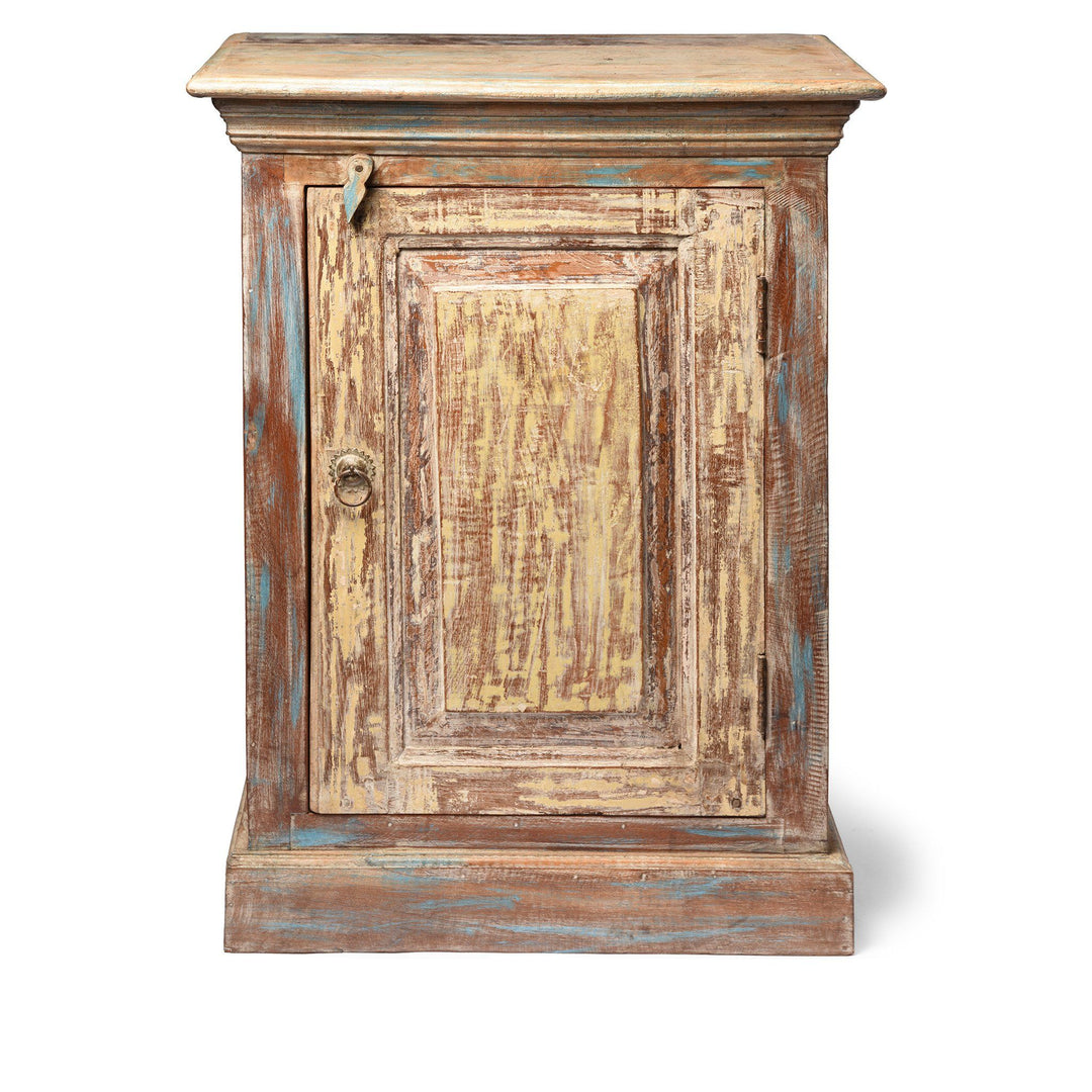 Bedside Cabinet Made From Reclaimed Teak | Indigo Antiques
