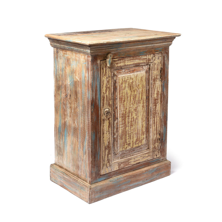Bedside Cabinet Made From Reclaimed Teak | Indigo Antiques