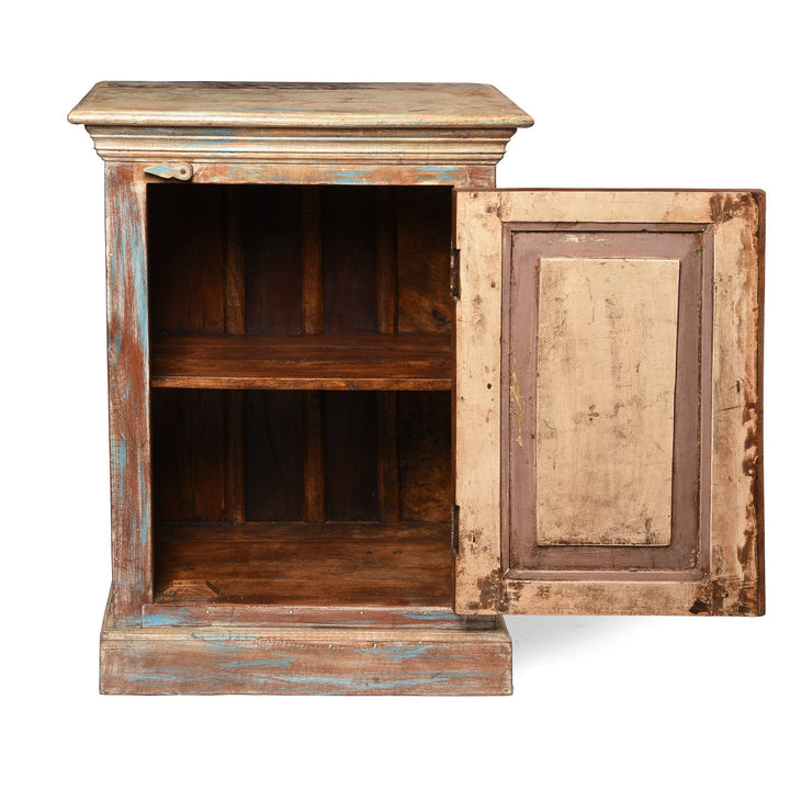 Bedside Cabinet Made From Reclaimed Teak | Indigo Antiques