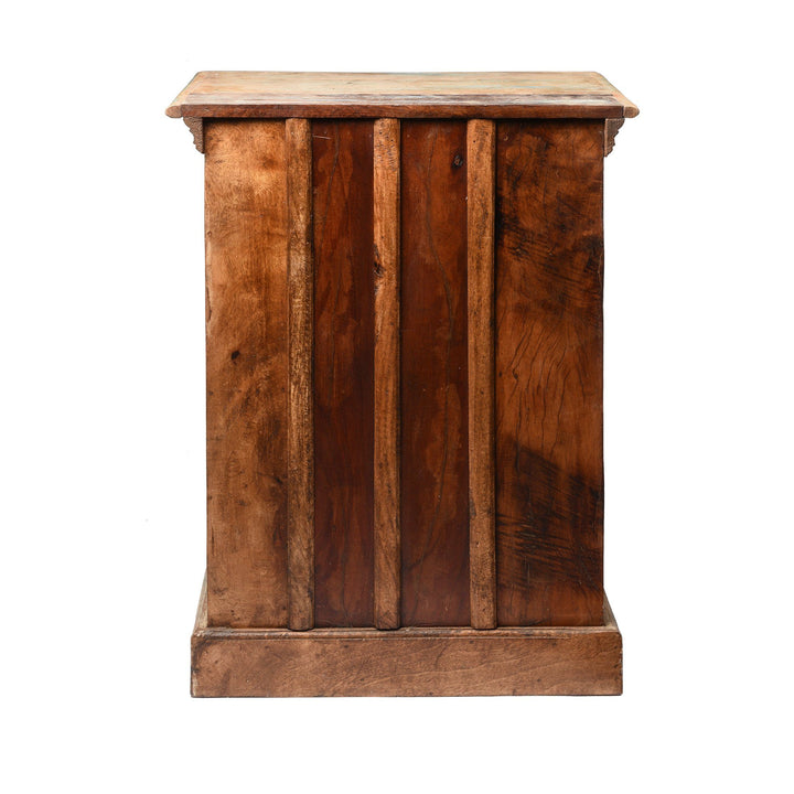 Bedside Cabinet Made From Reclaimed Teak | Indigo Antiques