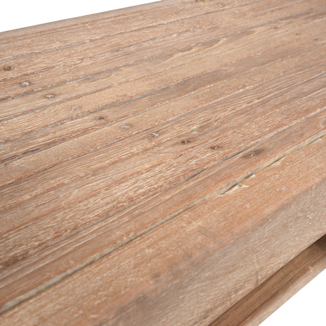 Regency Anglo Indian Teak Bench - Ca 1900 | Indigo Antiques