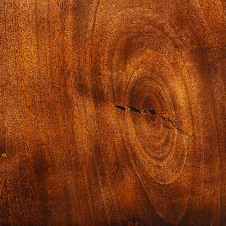 Wood Detail From Chinese Export Secretaire Campaign Chest - Ca 1865 | Indigo Antiques