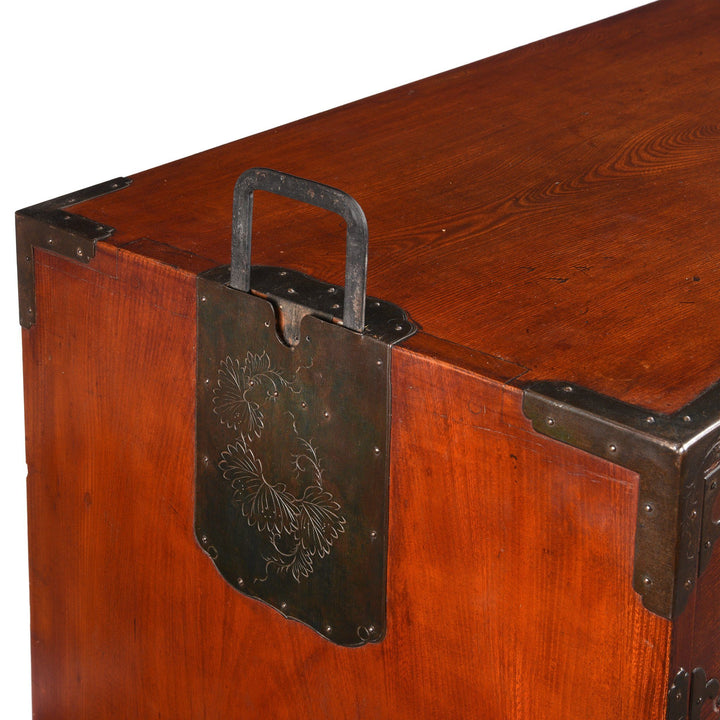 Antique 'His & Hers' Japanese Isho Dansu from Sendai Province - late 19thC | Indigo Antiques