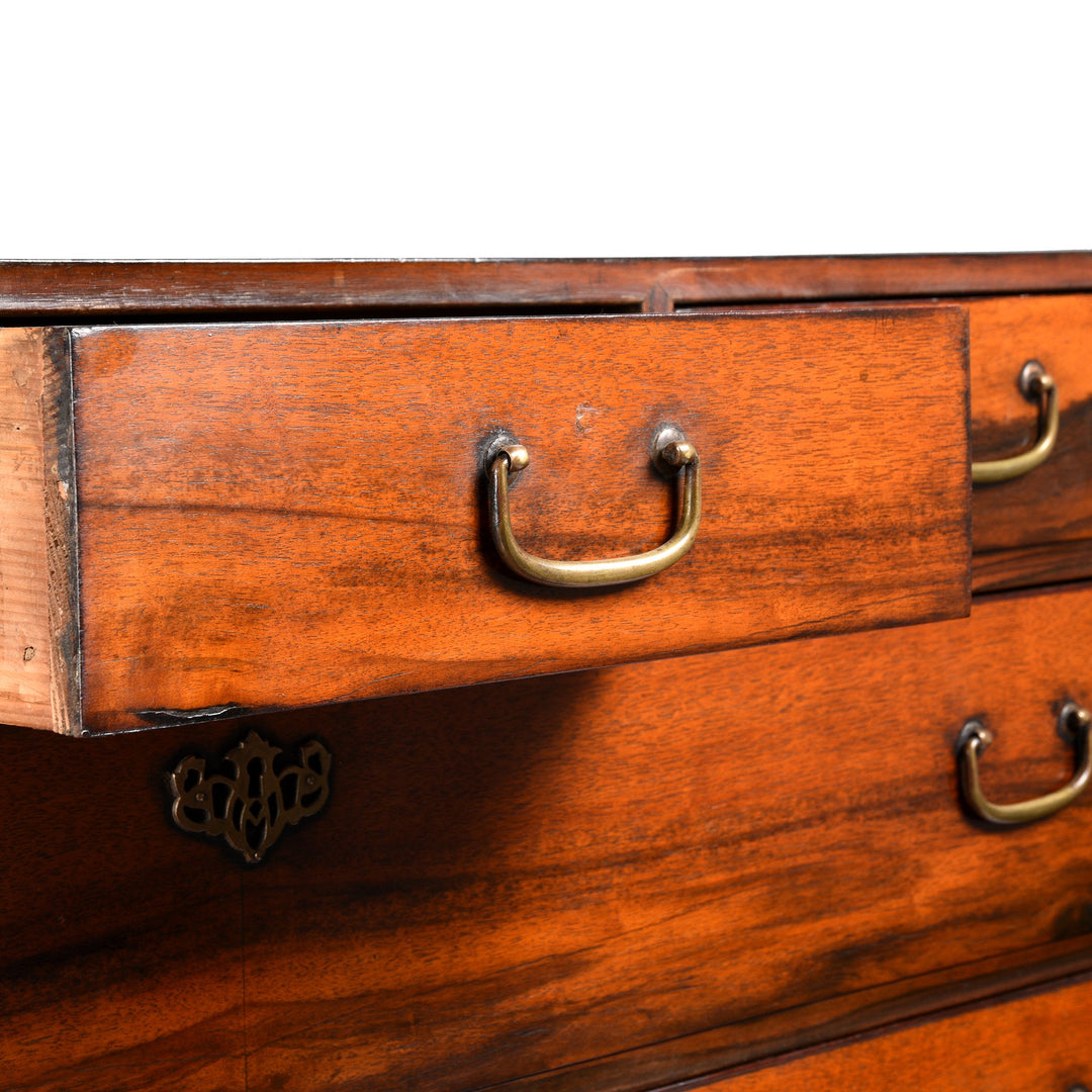 Japanese Dansu Chest of Drawers - Cryptomeria and Persimmon - Ca 1930