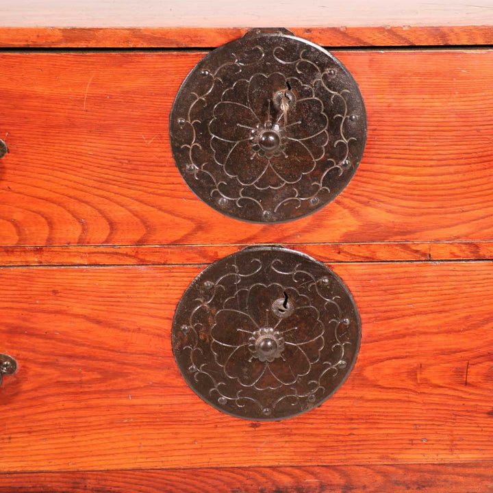 Vintage Japanese Isho Dansu - Zelkova Wood - Early 20thC | Indigo Oriental Antiques