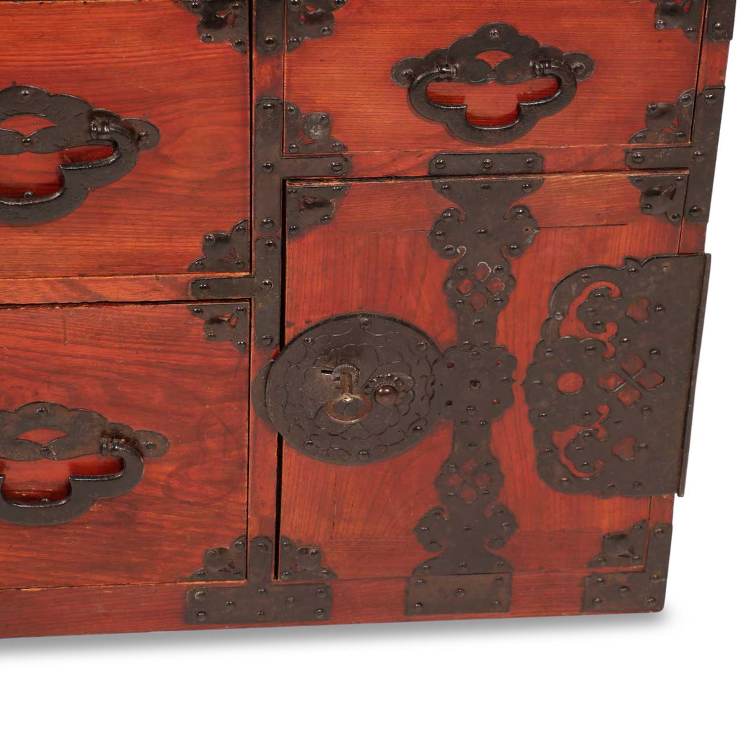 Vintage Japanese Isho Dansu - Zelkova Wood - Early 20thC | Indigo Oriental Antiques