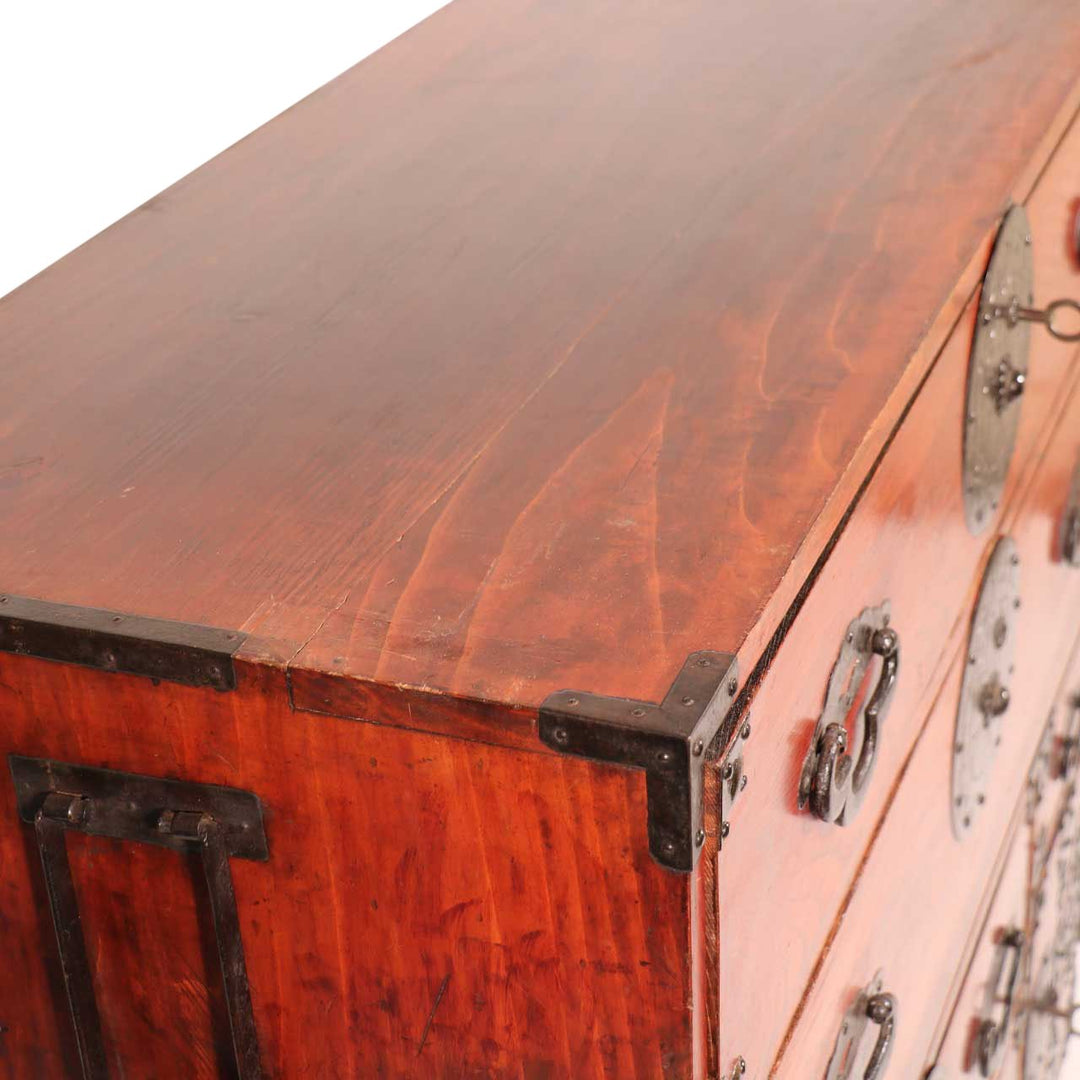 Vintage Japanese Isho Dansu - Zelkova Wood - Early 20thC | Indigo Oriental Antiques