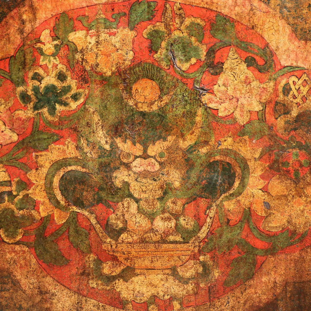 Antique Tibetan Dragon Chest | Indigo Oriental Antiques
