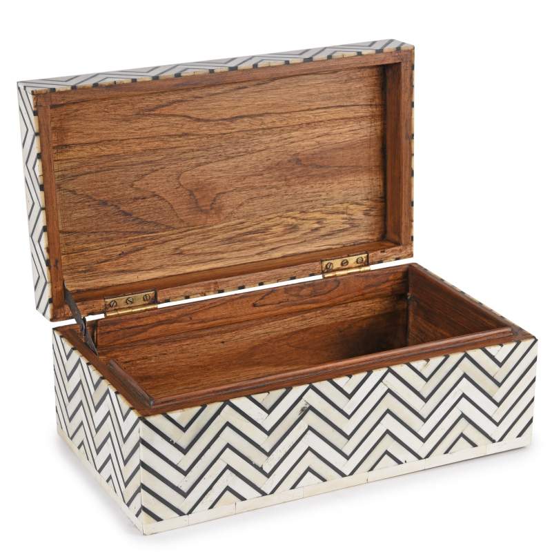 Bone Inlay Box Mughal Style | Indigo Antiques