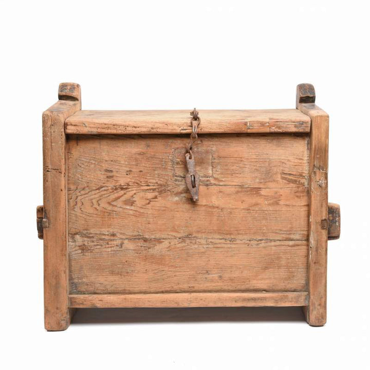 Antique Carved Tribal Cedar Chest From The Kulu Valley - 19thC | Indigo Antiques