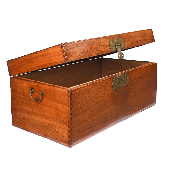 Open Detail From a Chinese Camphor Trunk from Tianjin - 19thC | Indigo Antiques