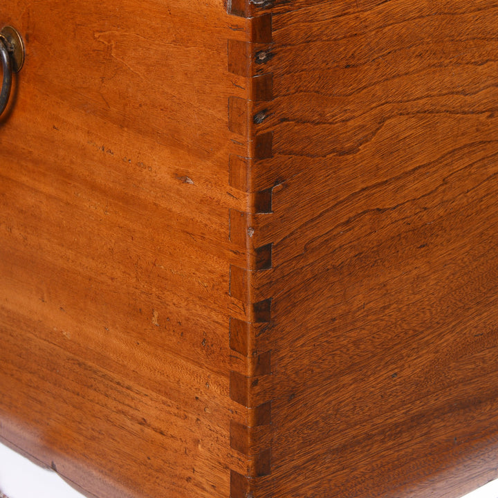 Butterfly joint Detail From a Chinese Camphor Trunk from Tianjin - 19thC | Indigo Antiques