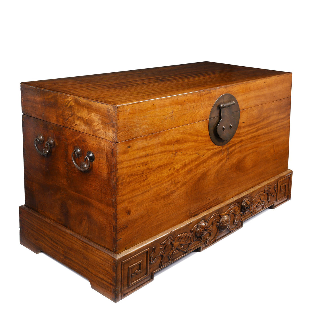Exceptionally Large Camphor Trunk - 19thC | Indigo Oriental Antiques