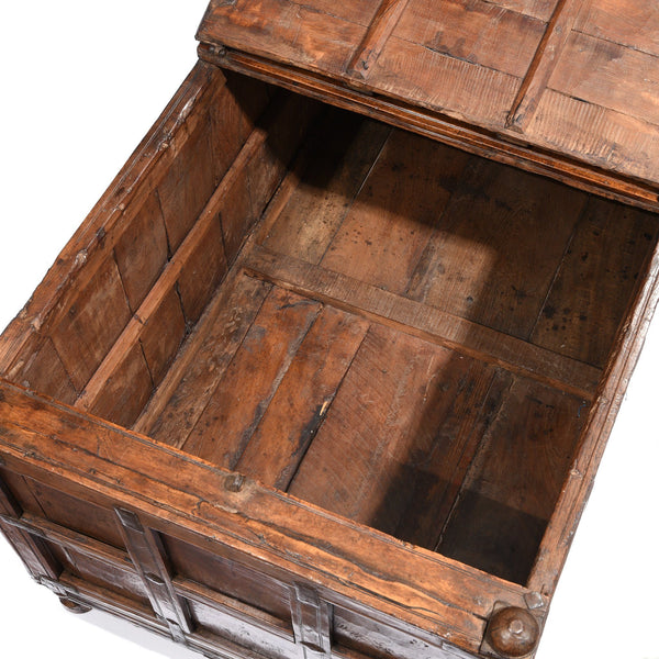 Indian Stick Box Storage Chest From Jaisalmer - 19thC