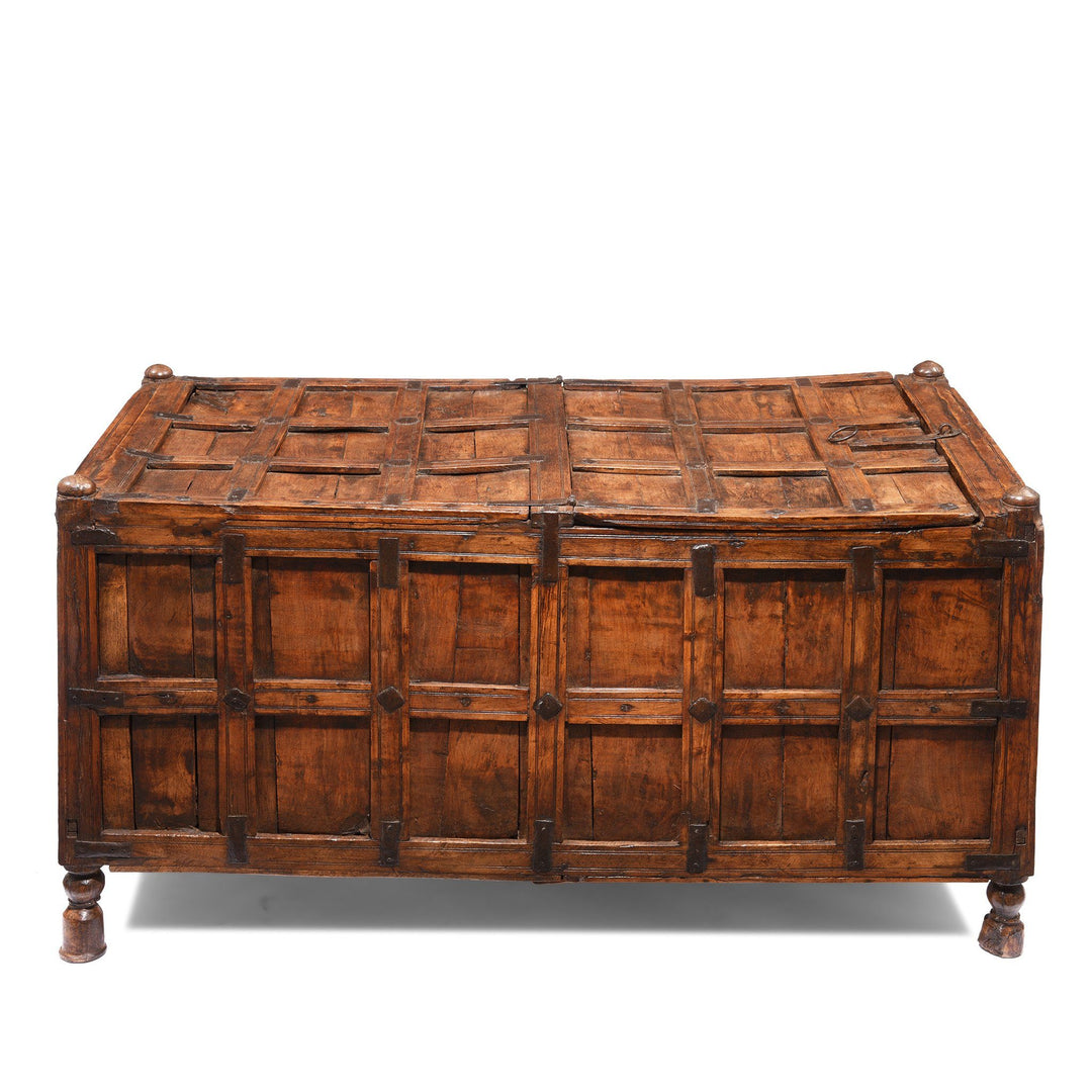 Indian Stick Box Storage Chest From Jaisalmer - 19thC | Indigo Antiques