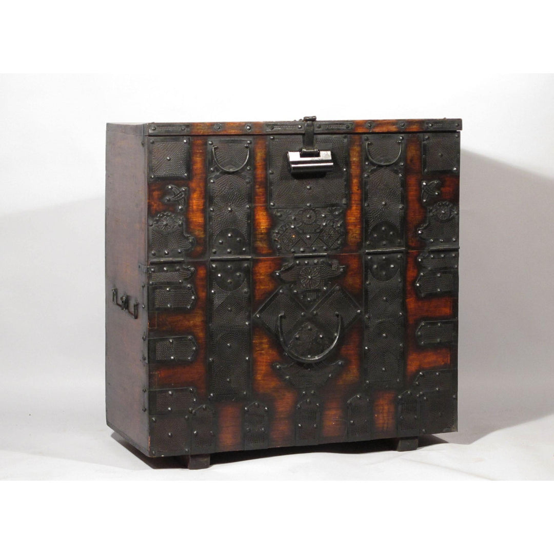 Korean Drop Front Blanket Chest - Early 20thC | Indigo Oriental Antiques