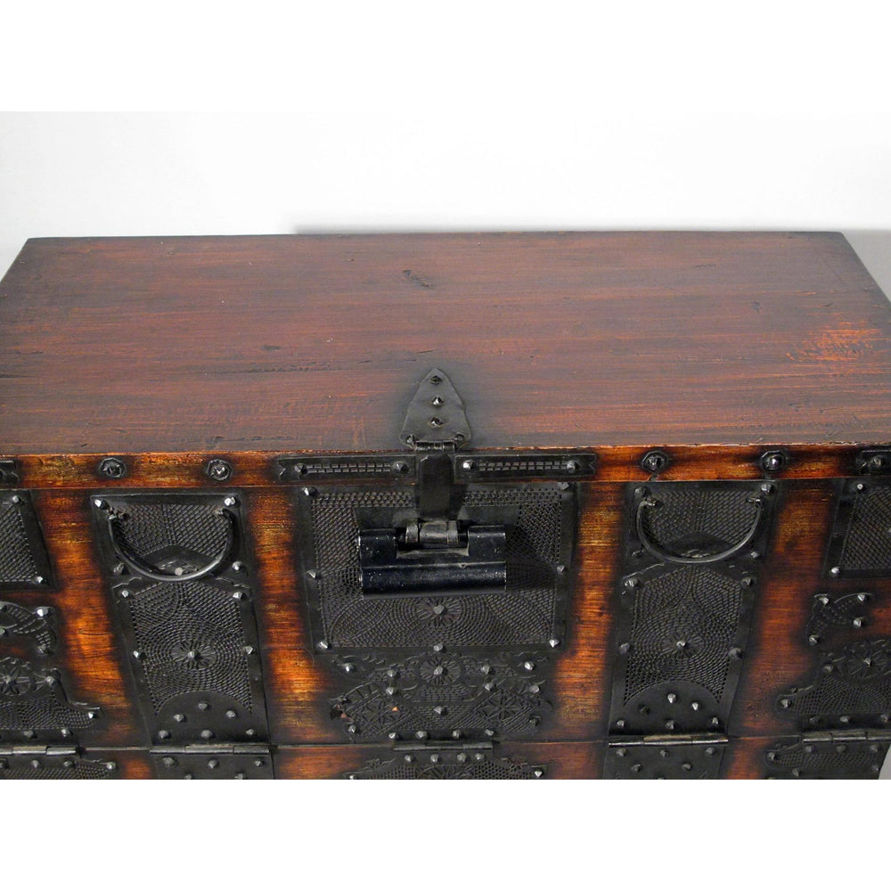 Korean Drop Front Blanket Chest - Early 20thC | Indigo Oriental Antiques