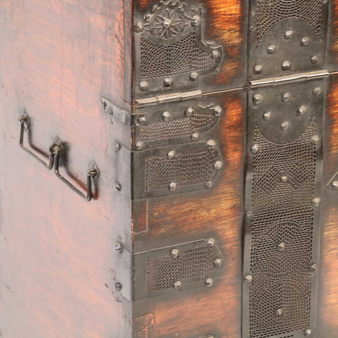Korean Drop Front Blanket Chest - Early 20thC | Indigo Oriental Antiques