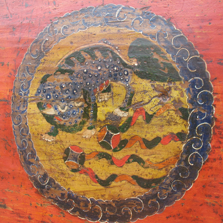 Original Painted Tibetan Storage Chest - 19thC | Indigo Oriental Antiques
