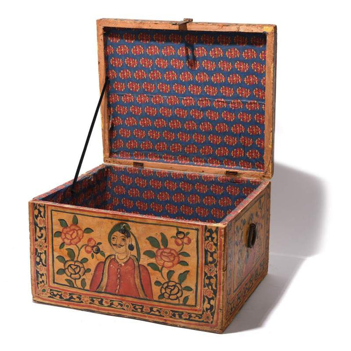 Painted Box From Shekavati - 19thC | Indigo Oriental Antiques