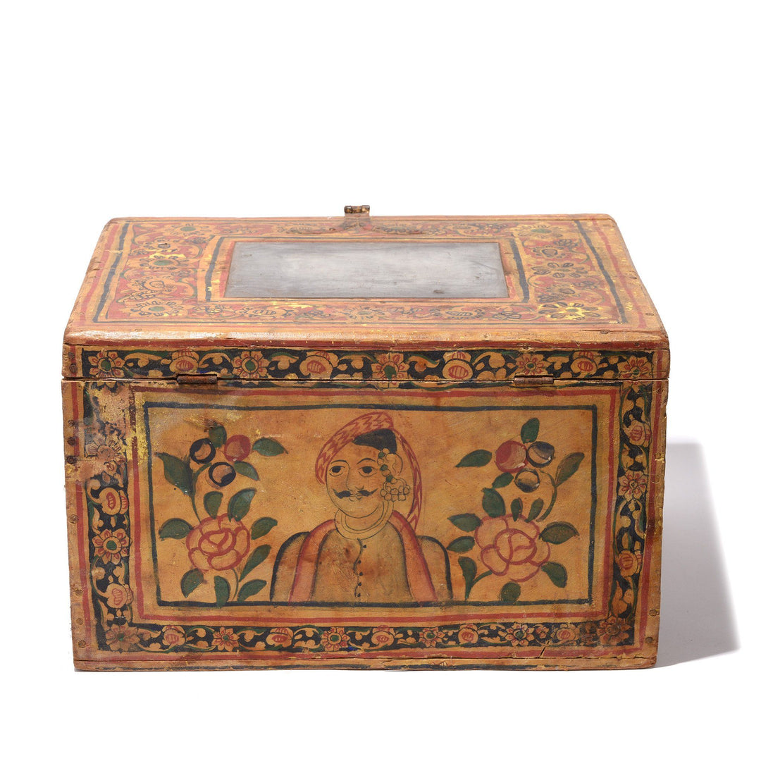 Painted Box From Shekavati - 19thC | Indigo Oriental Antiques
