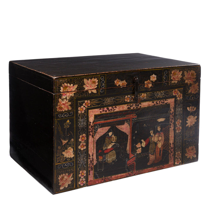 Painted Opera Chest From Shanxi - 19thC | Indigo Antiques