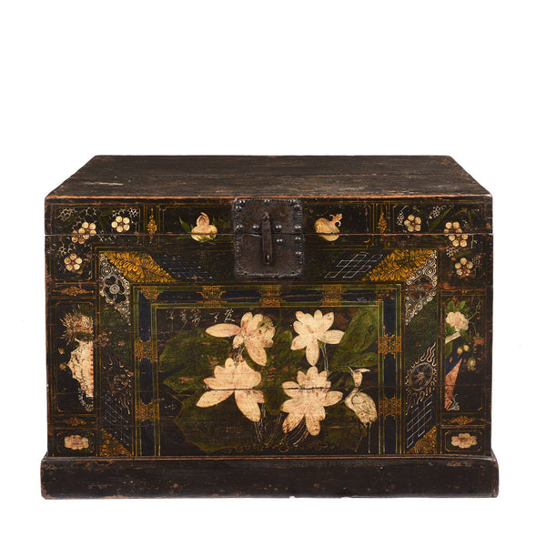 Painted Opera Chest From Shanxi - Ca 1900