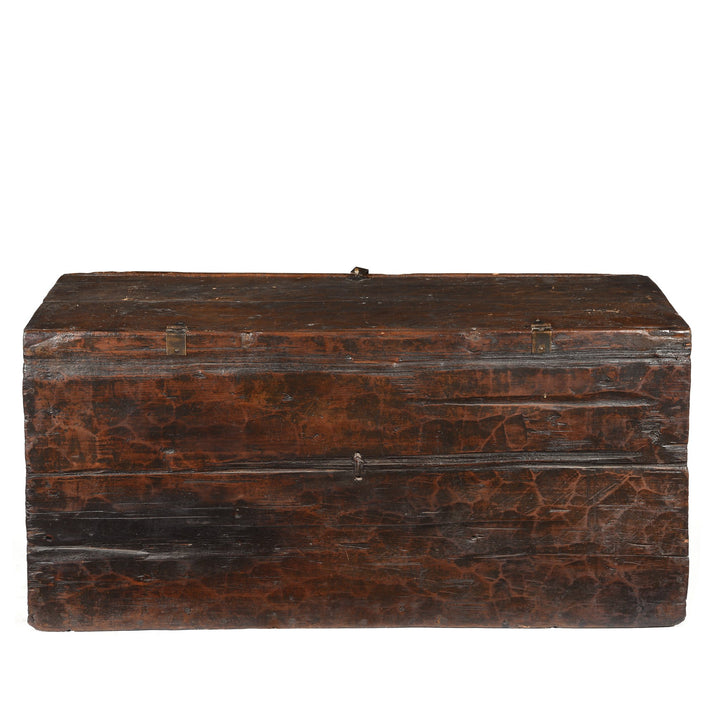 Lhoka Trunk From Southern Tibet - 18th Century