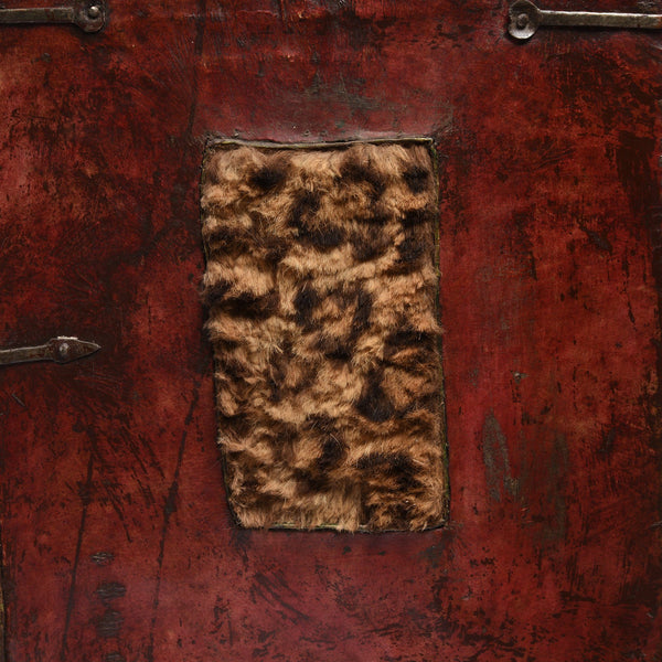 Tibetan Yak Leather Trunk from Tibet - 19thC