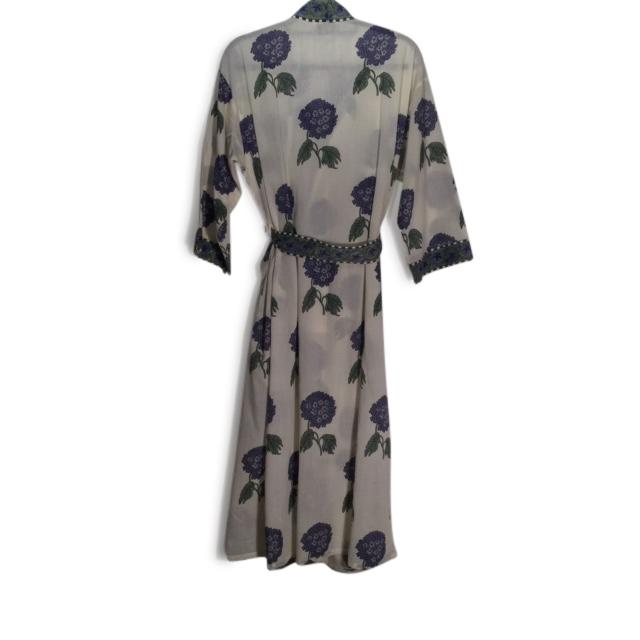 Blue & Green Dressing Gown - A00055V3