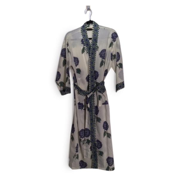 Blue & Green Dressing Gown - A00055V3