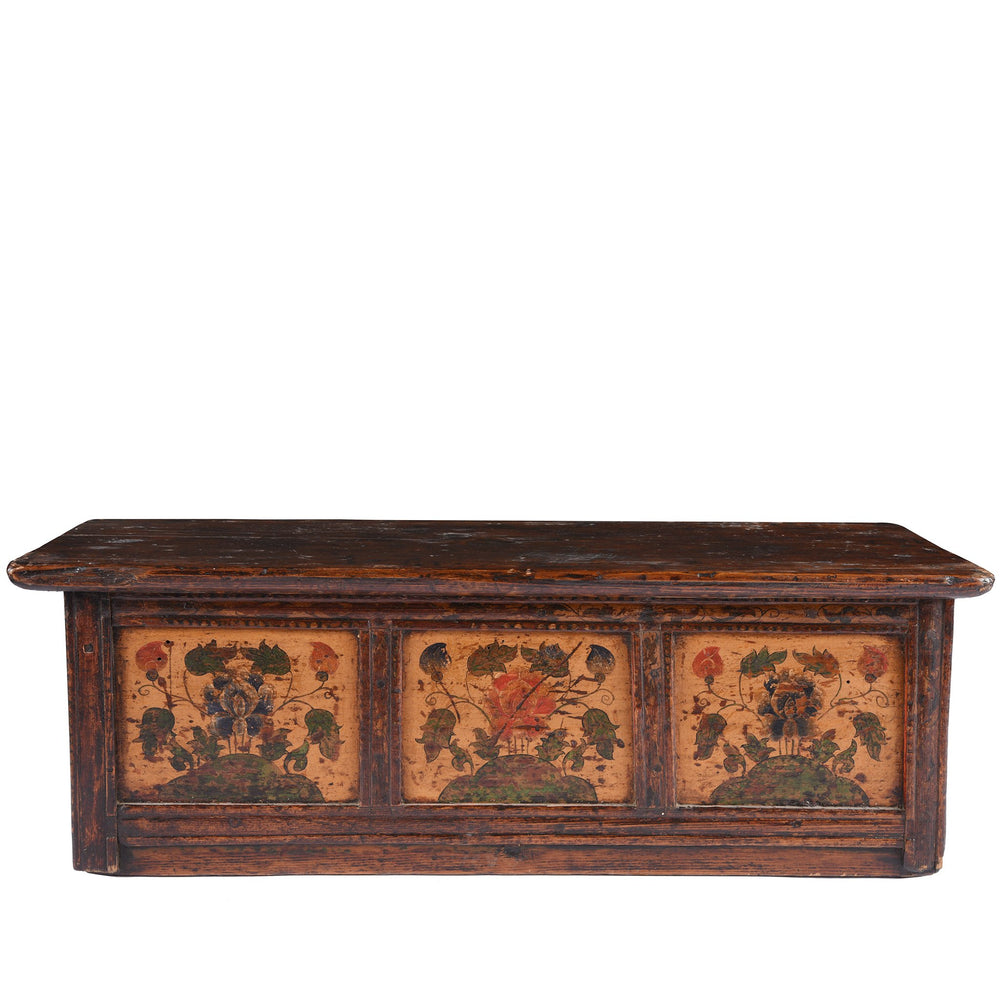 Antique Painted Tibetan Choksar - 19thC | Indigo Antiques