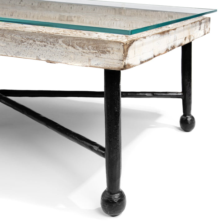 Coffee Table Made From Old Carved Teak Ceiling Panel | Indigo Oriental Antiques