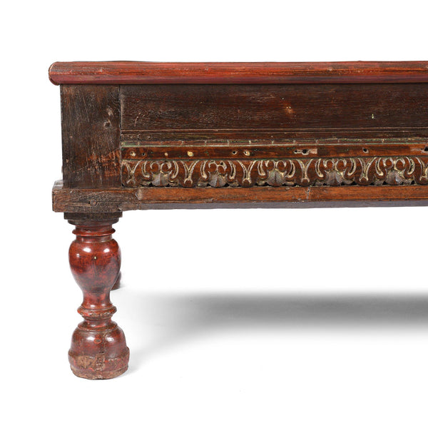 Indian Takhat Coffee Table From Rajasthan- 19thC