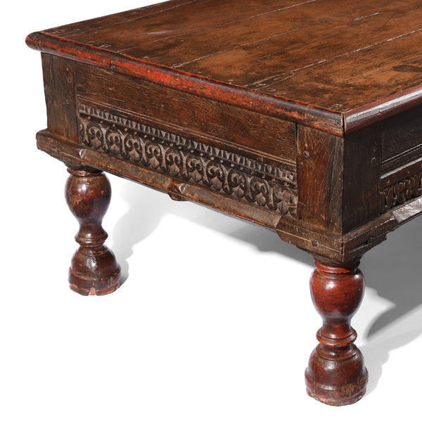 Indian Takhat Coffee Table From Rajasthan- 19thC